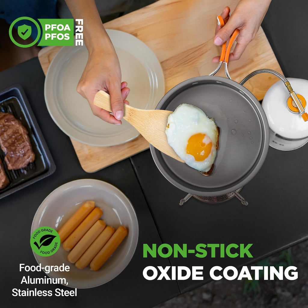 10-in-1 Outdoor Cookware Set | Lightweight & Foldable