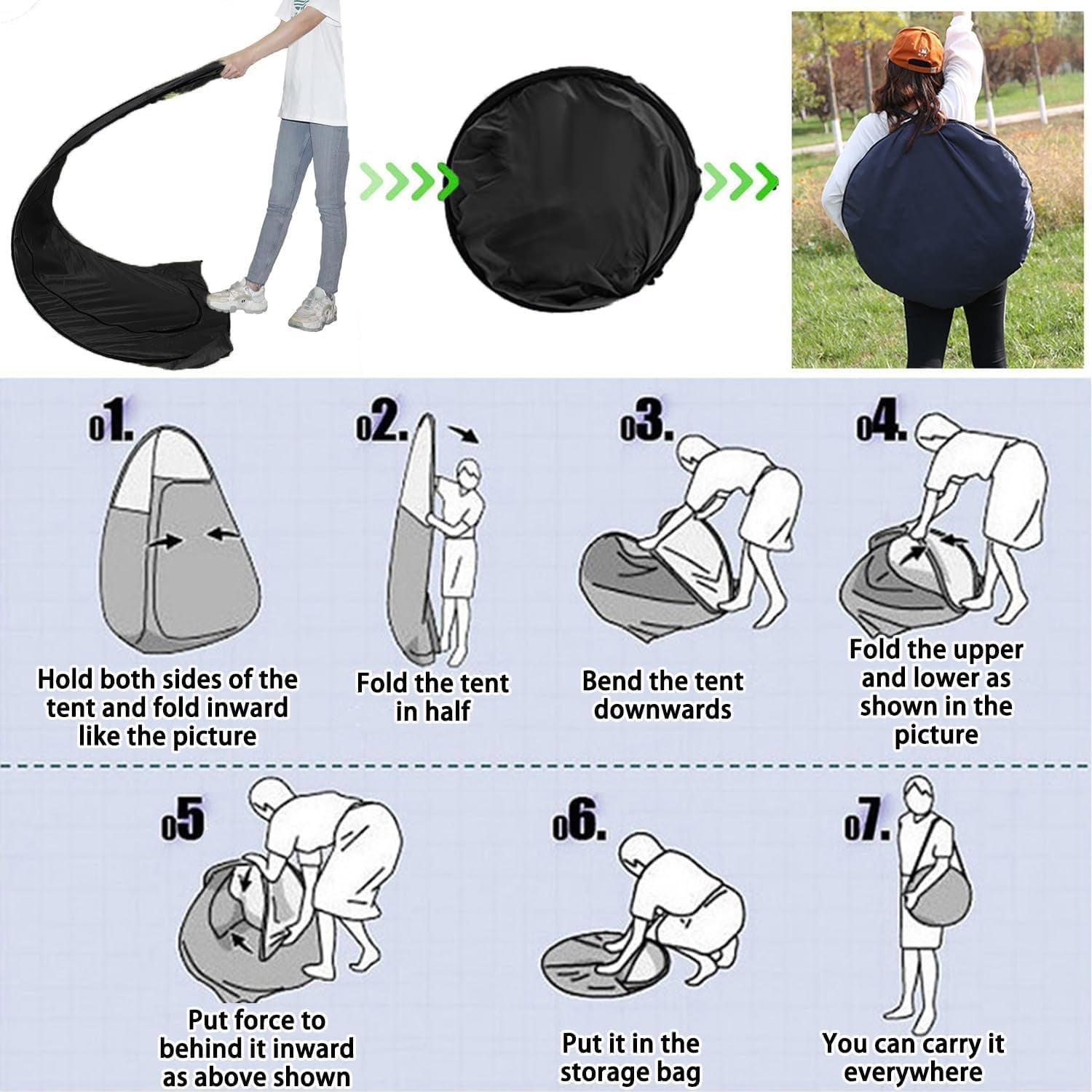  Shower & Changing Tent | Private & Portable