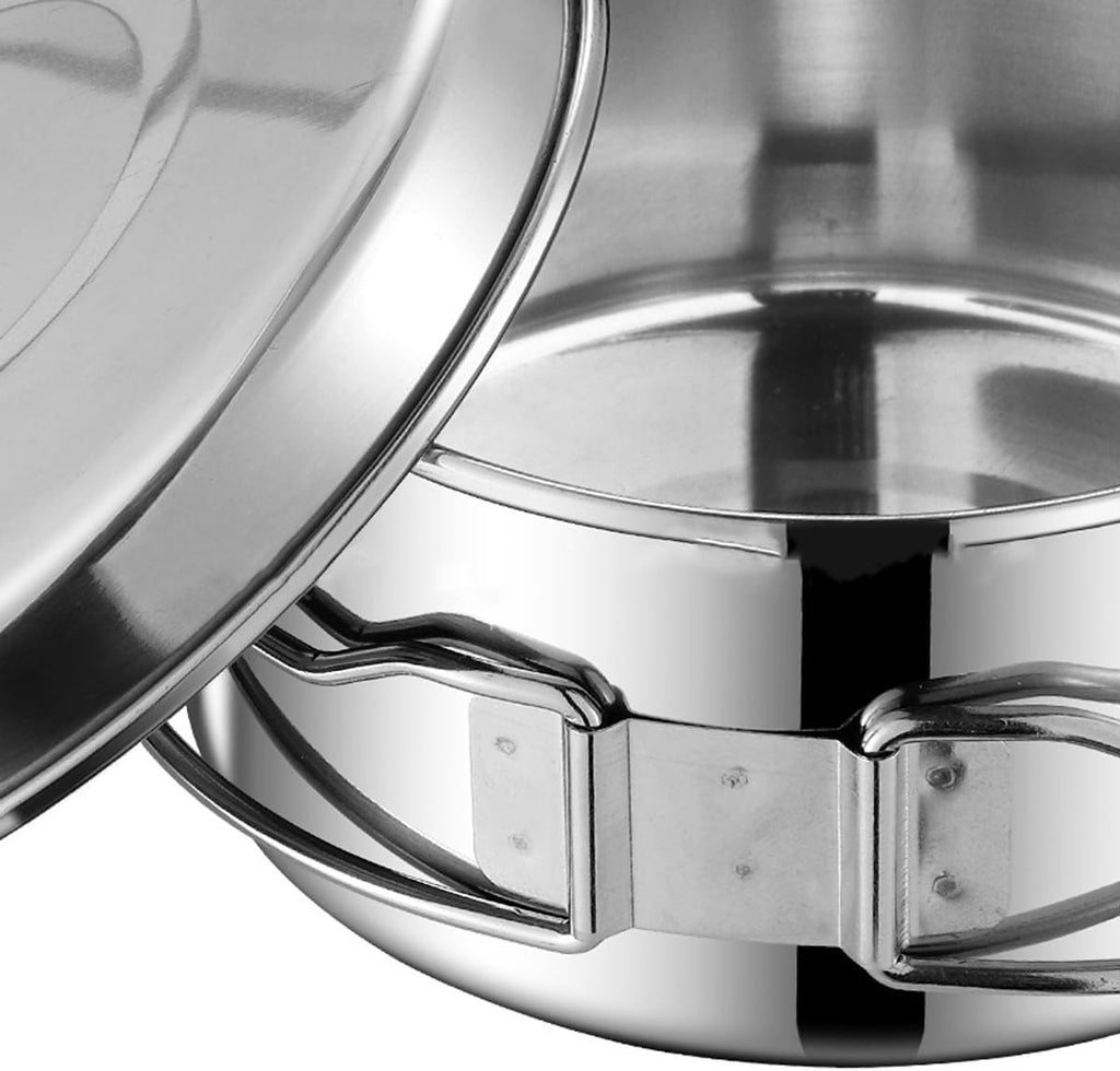 8-Piece Outdoor Cookware Set | Stainless Steel Camping Kitchen