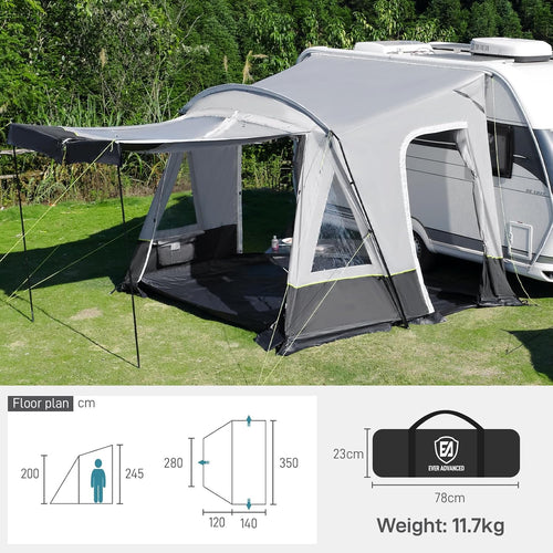 6-Person Instant Cabin Tent | Blackout & Rainproof