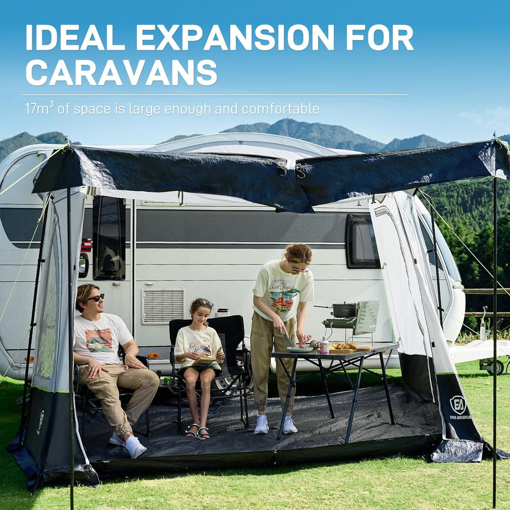 6-Person Instant Cabin Tent | Blackout & Rainproof