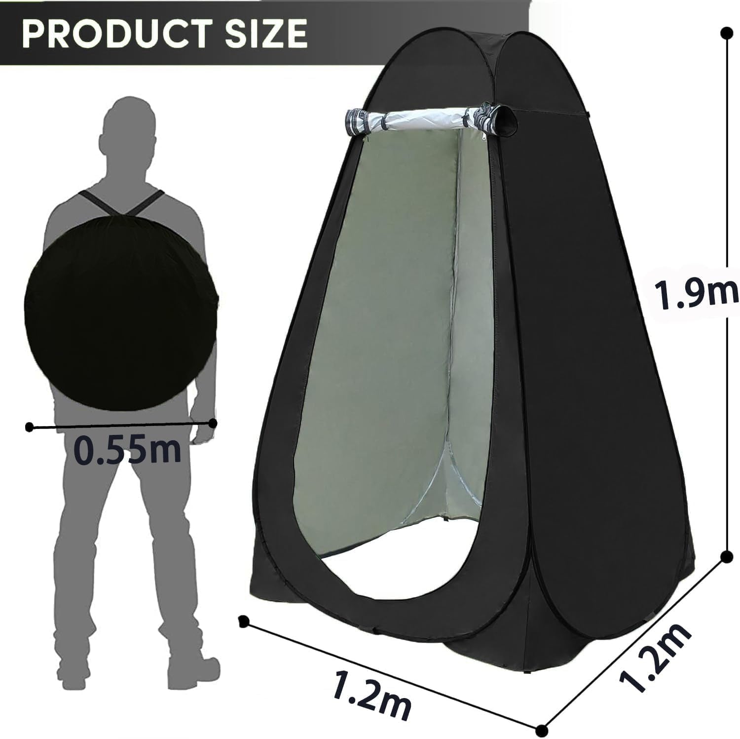  Shower & Changing Tent | Private & Portable